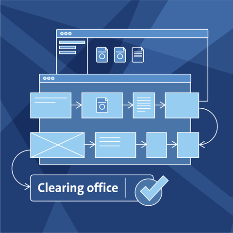 Clearing office for the apprenticeship-leave exam